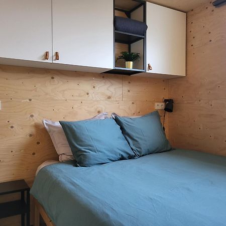Luxe, sfeervol en ruimtelijk tiny house in het pittoreske Biggekerke Eksteriør bilde