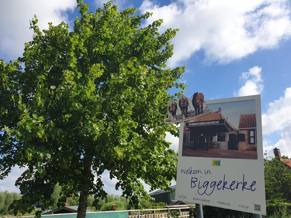 Luxe, sfeervol en ruimtelijk tiny house in het pittoreske Biggekerke Eksteriør bilde