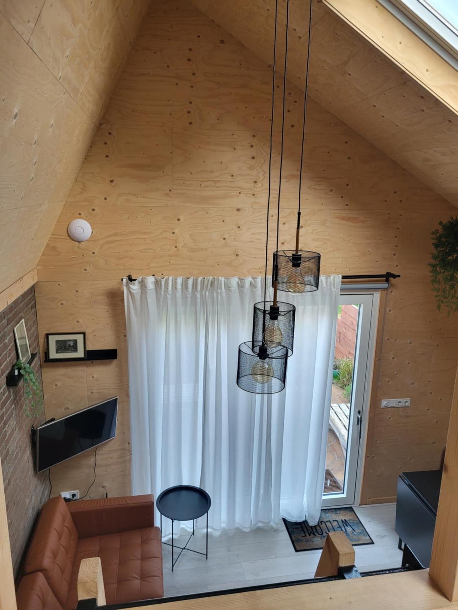 Luxe, sfeervol en ruimtelijk tiny house in het pittoreske Biggekerke Eksteriør bilde