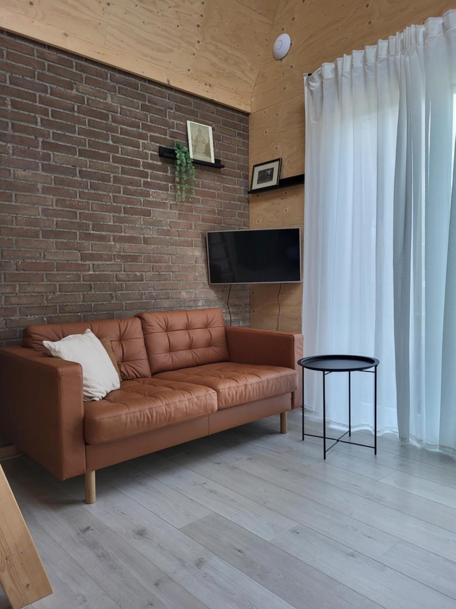 Luxe, sfeervol en ruimtelijk tiny house in het pittoreske Biggekerke Eksteriør bilde