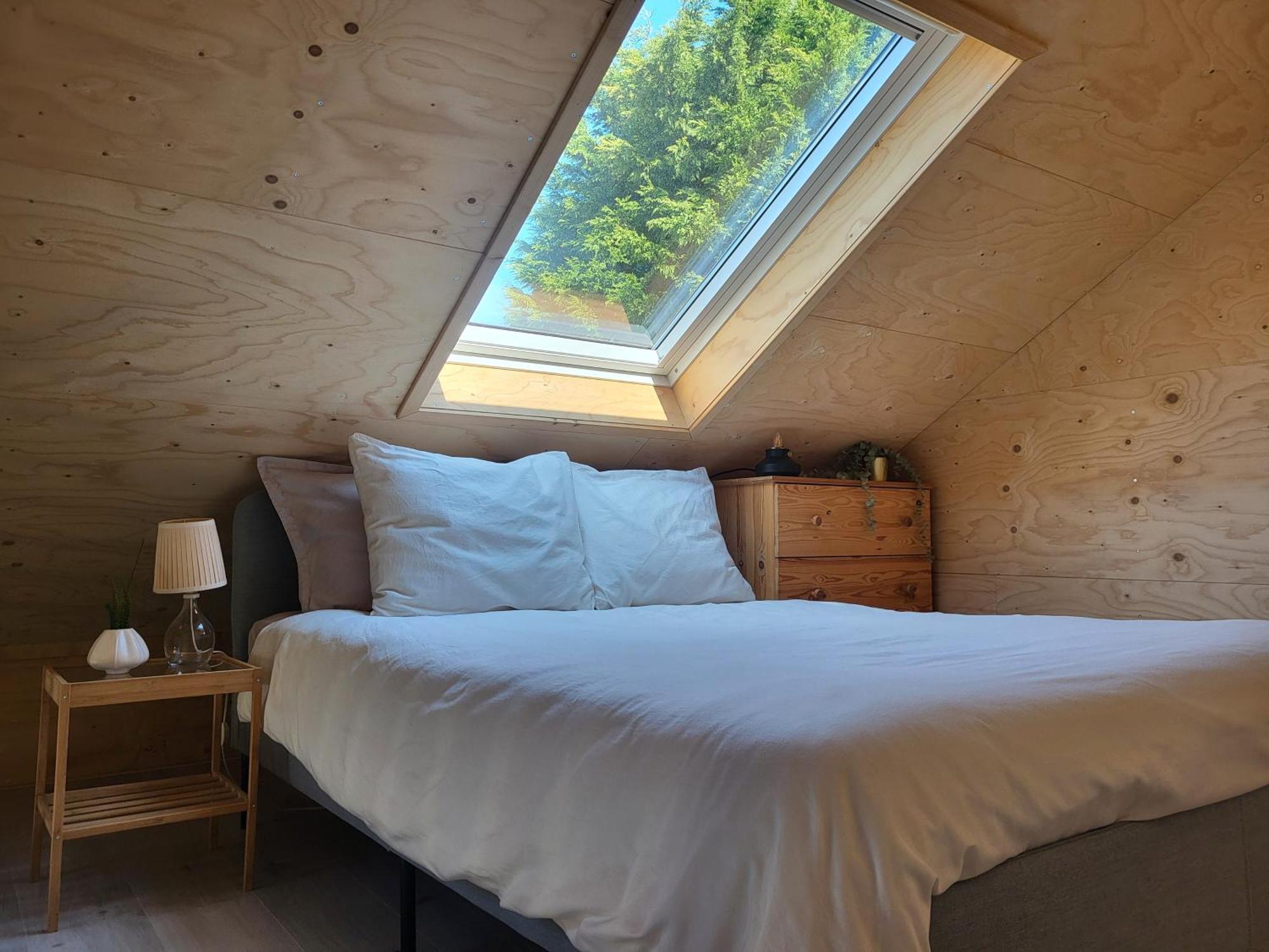 Luxe, sfeervol en ruimtelijk tiny house in het pittoreske Biggekerke Eksteriør bilde